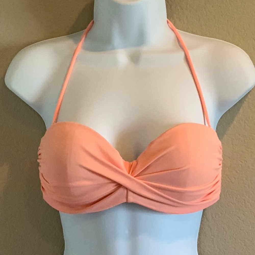 Victoria Secret Push -up bandeau swim top 34C